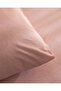 Odette Single 100% Cotton Ranforce Fitted Sheet Set - Powder - 4