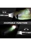 LED Flashlight Rechargeable, 15000 Lux, 5 Modes, Zoomable, USB Rechargeable, IPX4 - 2