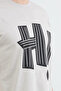Hi Printed Crew Neck T-Shirt - 5