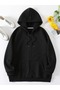 2-Piece Zippered Hooded Oversize Sweatshirt - 2