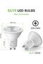 GU10 LED Bulbs, Daylight White 6500K, 38° Narrow Beam Spot Light, 4W 345lm Energy Saving Ligh - 4