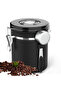 Coffee Beans Canister Stainless Steel Vacuum Seal Storage Jar - 6