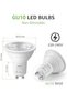 GU10 LED Bulbs, Daylight White 6500K, 38° Narrow Beam Spot Light, 4W 345lm Energy Saving Ligh - 8