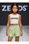 Girl's Cotton Elastic Waist Shorts