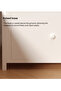 Bedroom Bedside Multi-Layer Bookcase Shelf with Independent Storage Cabinet - 5