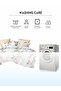 4-Piece Printed Duvet Cover Set, Single Size 160x220cm, Microfiber, (Whitout Filler). - 6