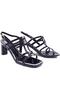 25Y372-3 Premium Heeled Evening Dress Patent Leather Shoes