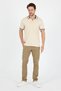 Men's American Style Polo Collar T-Shirt Relaxed Fit, Summer Sports T-Shirt 5030