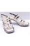 25Y372-3 Premium Heeled Evening Dress Patent Leather Shoes - 3
