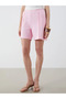 Lcw Vision Pink Women's Shorts with Elastic Waist - 2