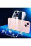 حافظة حماية شفافة للكاميرا متوافقة مع iPhone 15 + واقي شاشة مضاد للكهرباء الساكنة - 3