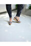 Daily Stylish and Comfortable Sole Straw Linen Sandals 8 Cm.Heel - 2