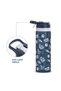 18" Set of 4 Backpack w/ Water Bottle, Lunch Bag and Pencil Case-Football - 6
