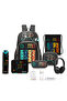 17" Set of 7 School Bag w/ Water Bottle, Lunch Box, Lunch Bag, Activity Bag,Pencil Case&BT Headset