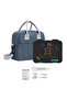 6&4 Convertible Bento Lunch Box w/ Lunch Bag, Steel Spoon&Fork Set and Alphabets Sticker-Gamer