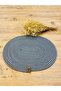 Wicker Jute Oval Presentation Plate Coaster, Stylish and Natural American Service Supla Set