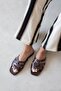 Luz Women's Daily Leather Slippers Brown - 3