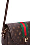 Coffee Monogram Women's Shoulder Bag 05Po25Y1885 - 5