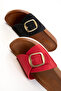 Black Women's Slippers 20734 - 6
