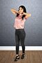 Women's Smoked High Waist Elastic Jeans