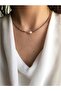 Women's Crushed Afghan Beaded Real Pearl Natural Stone Design Necklace
