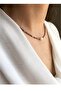 Women's Crushed Afghan Beaded Real Pearl Natural Stone Design Necklace - 2