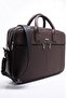 Brown Unisex Laptop & Briefcase - 2