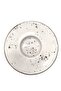White Reactive Pattern Tea Plate 1 Piece