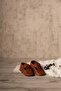 - Nena Series Tan 100% Leather Baby First Step Shoes