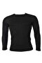 Men's Black Long Sleeve Thermal Clothing Underwear - 2
