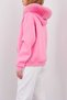 Pembe Kapüşonlu Sweatshirt - 2