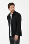 Men's Denim Shirt Jacket Comfortable Fit Long Sleeve Regular Fit Jacket Shirt - 4