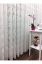 Flush Knitted Lace Tulle Curtain 200x270 Sparse Pleat 1/2 - 6