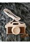 Retro Natural Toy Camera, Gift Handmade for Small Children Babies - Brown - 3