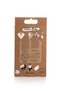 Muslin Cloth Cover Bird Pattern - Brown 120x120 Cm 4 Mouth Wipes - 4