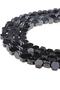 7x4 Mm Channeled Hematite String Natural Stone - Dz3786