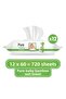 Organic Bamboo Extract Wet Towel 12×60 (720 Sheets)