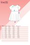 Stone Colored Basic Girls' Short Sleeve Dress - 6