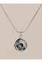 Solanis Minimal Sun Steel Necklace - 3