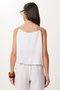 Modal Blouse Pants Suit with Strap White Lrv0108 - 6