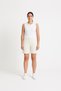 Women's Kiana Thin Summer Cotton Combed Cotton Shorts with Elastic Waist Ecru