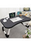 Portable Laptop Desk Folding Sofa Bed Breakfast Tray Study Work Table +USB Ports - 5