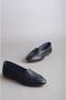 Select 008 genuine leather women's ballet navy blue - 6