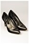 4292 genuine leather stiletto 9cm black