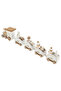 - Christmas Wooden Train Set - 4Pcs - White