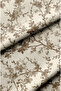 Classic Flower Patterned Digital Printed Upholstery Sofa Fabric - 3