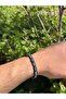 Hematite Bracelet - Lotus Black Silver Bracelet - Design Bracelet Special Cut Adjustable - 4