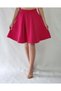 Women's Pink Six-Piece Woven Bell Skirt