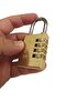 Large Size, Combination Padlock, Padlock, Brass, 4 Digit, 38 Mm, 4cmm Large Size, 21-300, - 2