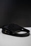 Women's Black Buttoned Handbag and Shoulder Bag - 2